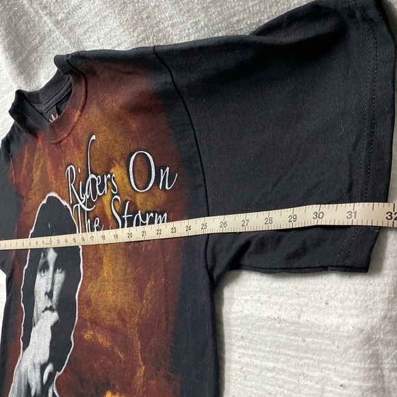 The doors Riders On The Storm Embroidered T-shirt Size M - Picture 6 of 12